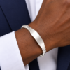 bracelet ethnique argent massif aroha , sur moderne-bijoux.fr - bijoux ethniques & femmes du monde
