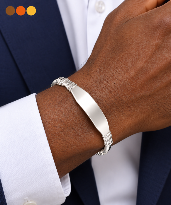 bracelet ethnique argent massif aroha , sur moderne-bijoux.fr - bijoux ethniques & femmes du monde
