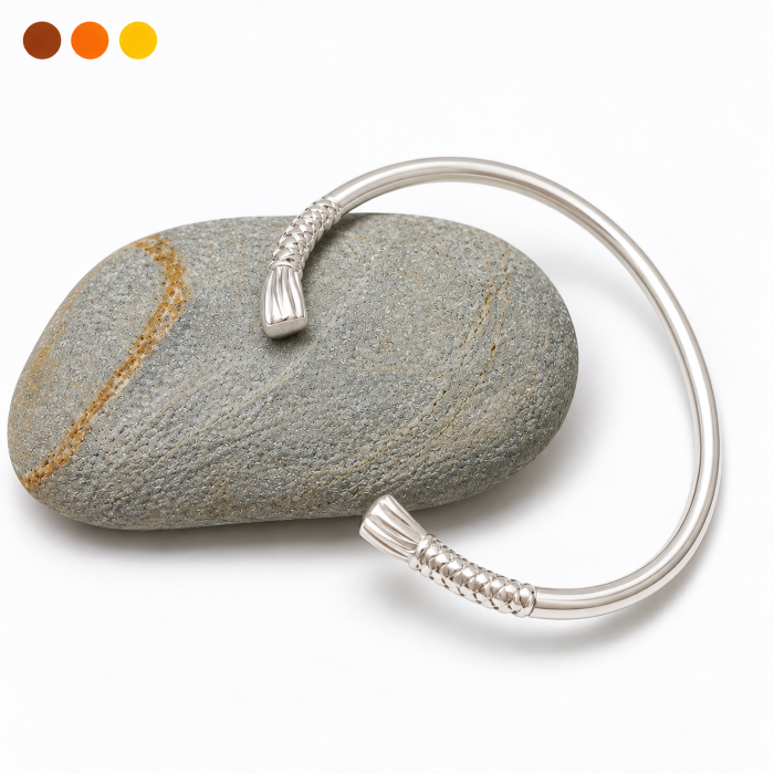 bracelet ethnique argent massif , sur chetti, sur moderne-bijoux.fr - Bijoux ethniques & Femmes du monde