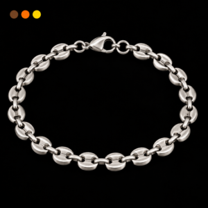 bracelet homme acier inoxydable gaston , sur moderne-bijoux.fr - Bijoux ethniques & Femmes du monde