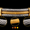 Bracelet homme acier inoxydable jefferson , sur moderne bijoux .fr - Bijoux ethniques & Femmes du monde