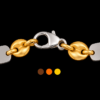 chaine de cou acier inoxydable sory , sur moderne-bijoux.fr - bijoux ethniques & Femmes du monde