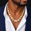 chaine de cou acier inoxydable sory , sur moderne-bijoux.fr - bijoux ethniques & Femmes du monde