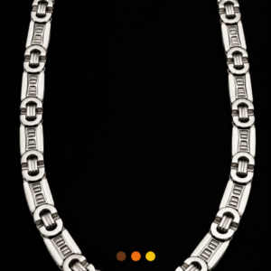 chaine de cou acier inoxydable Yaya , sur moderne-bijoux.fr - Bijoux ethniques & Femmes du monde
