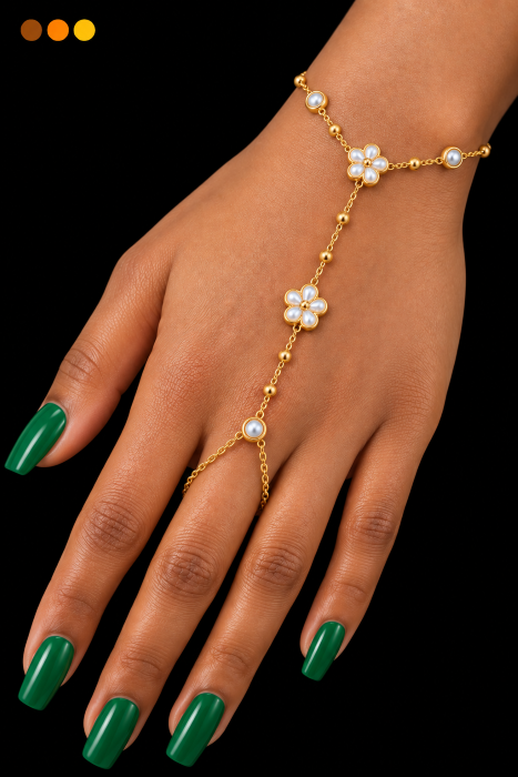 chaine de main acier inoxydable etty , sur moderne-bijoux.fr - bijoux ethniques & Femmes du monde