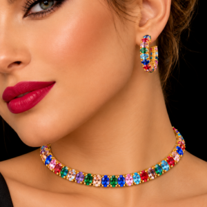collier boucles oreilles armanti , sur moderne-bijoux .fr - Bijoux ethniques & Femmes du monde