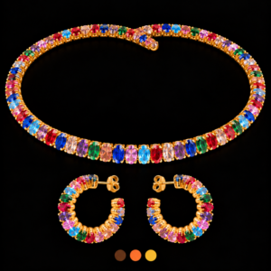 collier boucles oreilles armanti , sur moderne-bijoux .fr - Bijoux ethniques & Femmes du monde