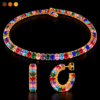 collier boucles oreilles armanti , sur moderne-bijoux .fr - Bijoux ethniques & Femmes du monde