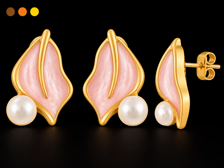 collier boucles oreilles acier inoxydable aloma , sur moderne-bijoux.fr - Bijoux ethniques & Femmes du monde