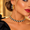 collier & boucles oreilles olati , sur moderne-bijoux.fr - Bijoux ethniques & Femmes du monde