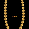 chaine de cou acier inoxydable grain de café fabou , sur moderne -bijoux.fr - Bijoux ethniques & Femmes du monde