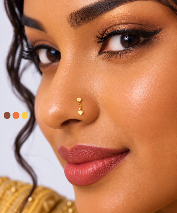 piercing de nez tita , sur moderne-bijoux.fr - Bijoux ethniques & Femmes du monde